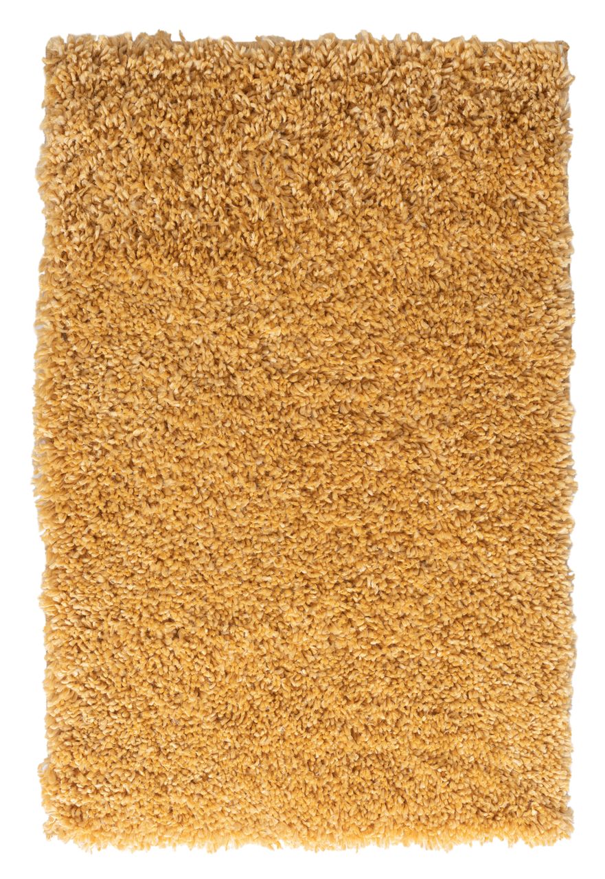 MyFlair Teppich Elodie, 60cm x 90cm, Farbe Goldfarben, rechteckig, Florhöhe 37mm