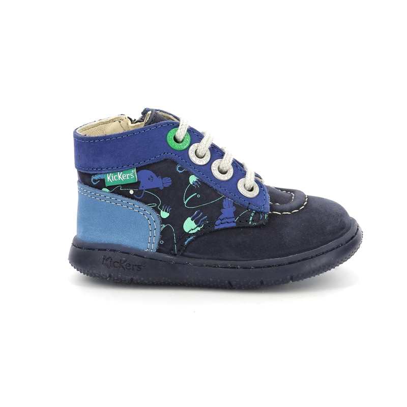 Bottillons cuir Kickbonzip