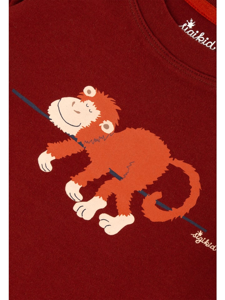 Sigikid Pyjama Nachtwäsche in rot günstig kaufen