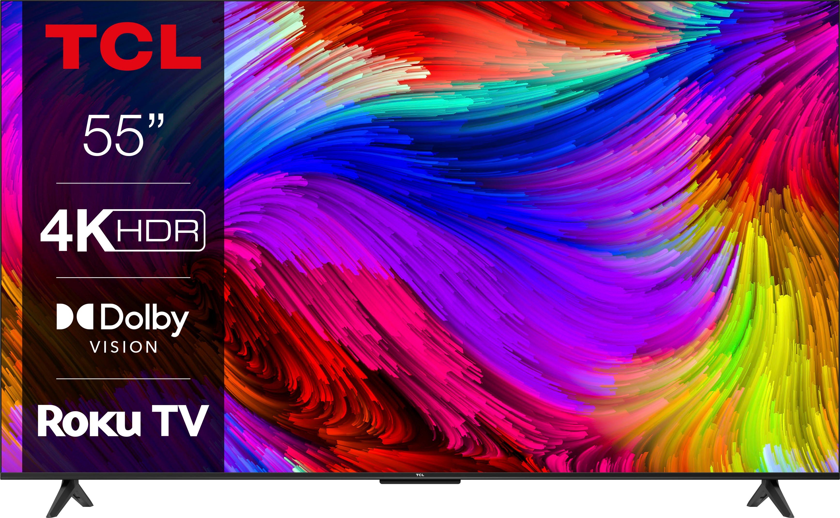 TCL 55RP630X1 LED-Fernseher (139 cm/55 Zoll, 4K Ultra HD, Smart-TV, Roku TV, HDR, HDR10, Dolby Vision, Game Master, HDMI 2.1)