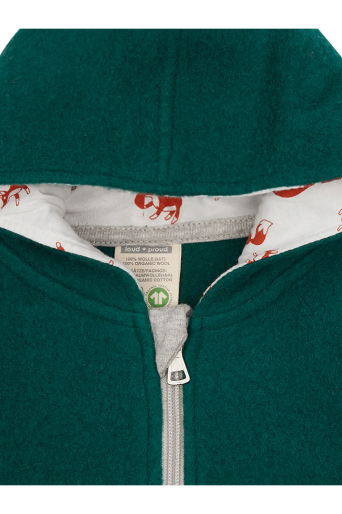 loud + proud  Jacke Warmes Wollfleece