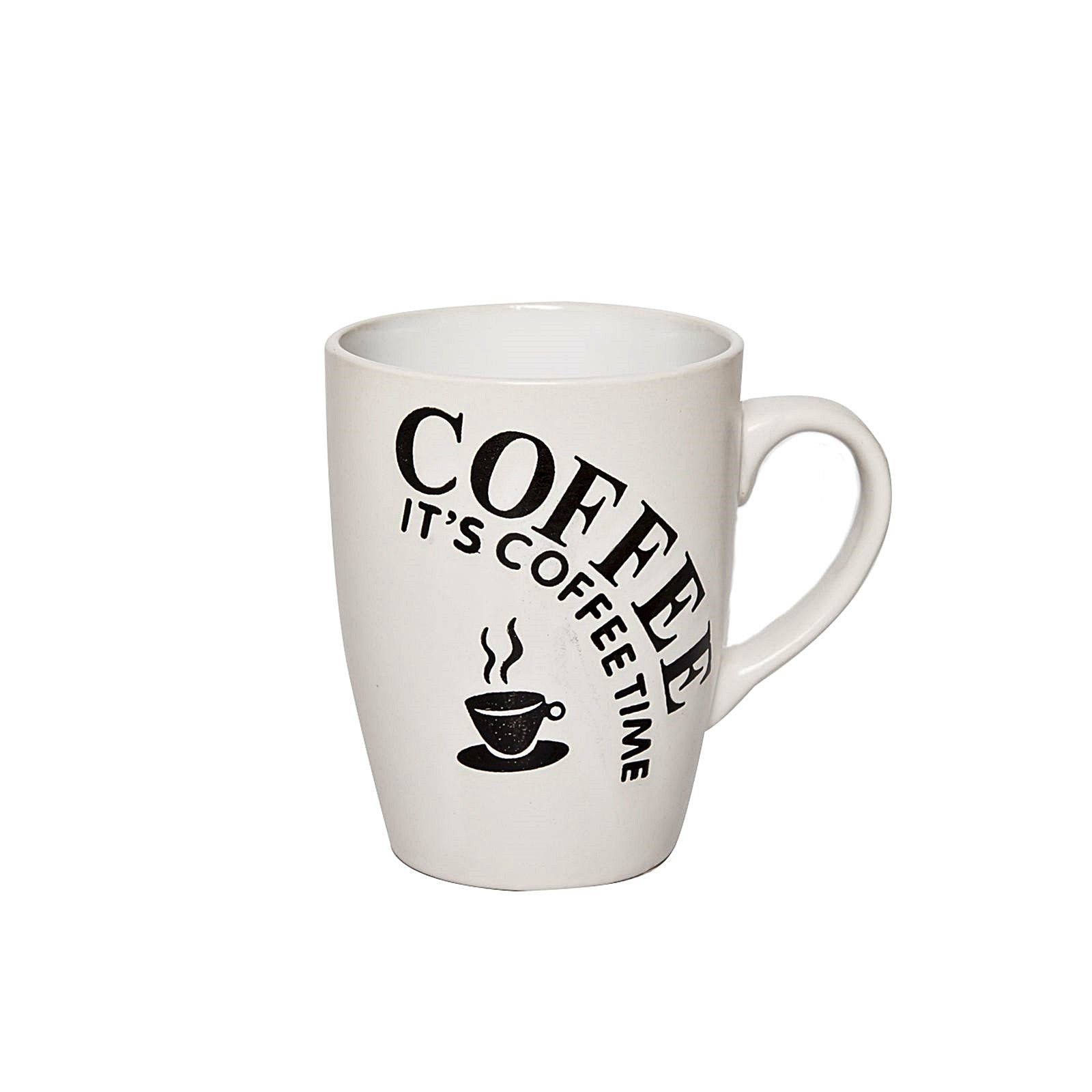 astor24 Tasse Kaffeebecher Kaffeetasse Kaffeetassen Kaffeepott, Keramik, 6-teilig