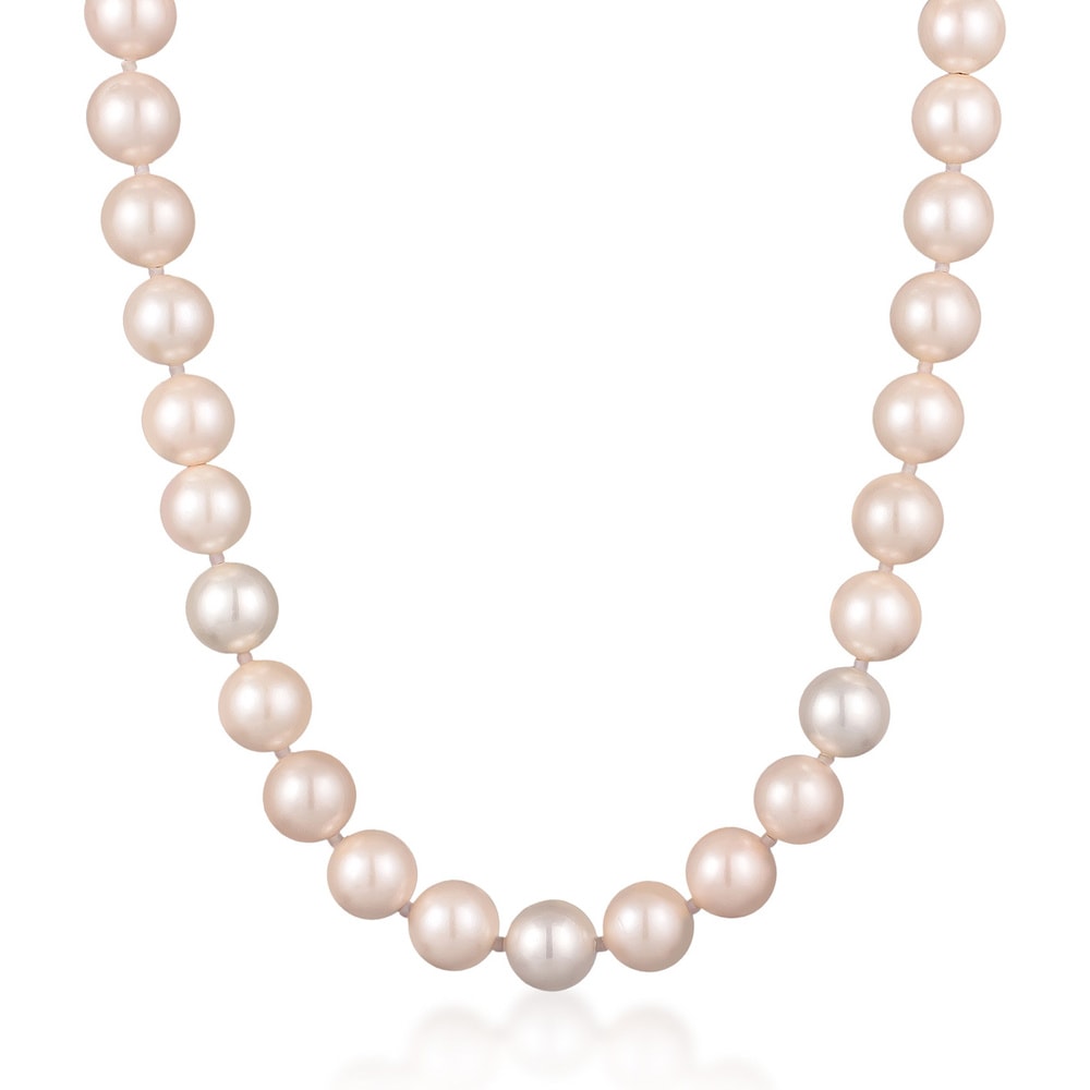 Elli Elli Collier Femmes Tendance vintage avec perles de coquillage en argent sterling collier
