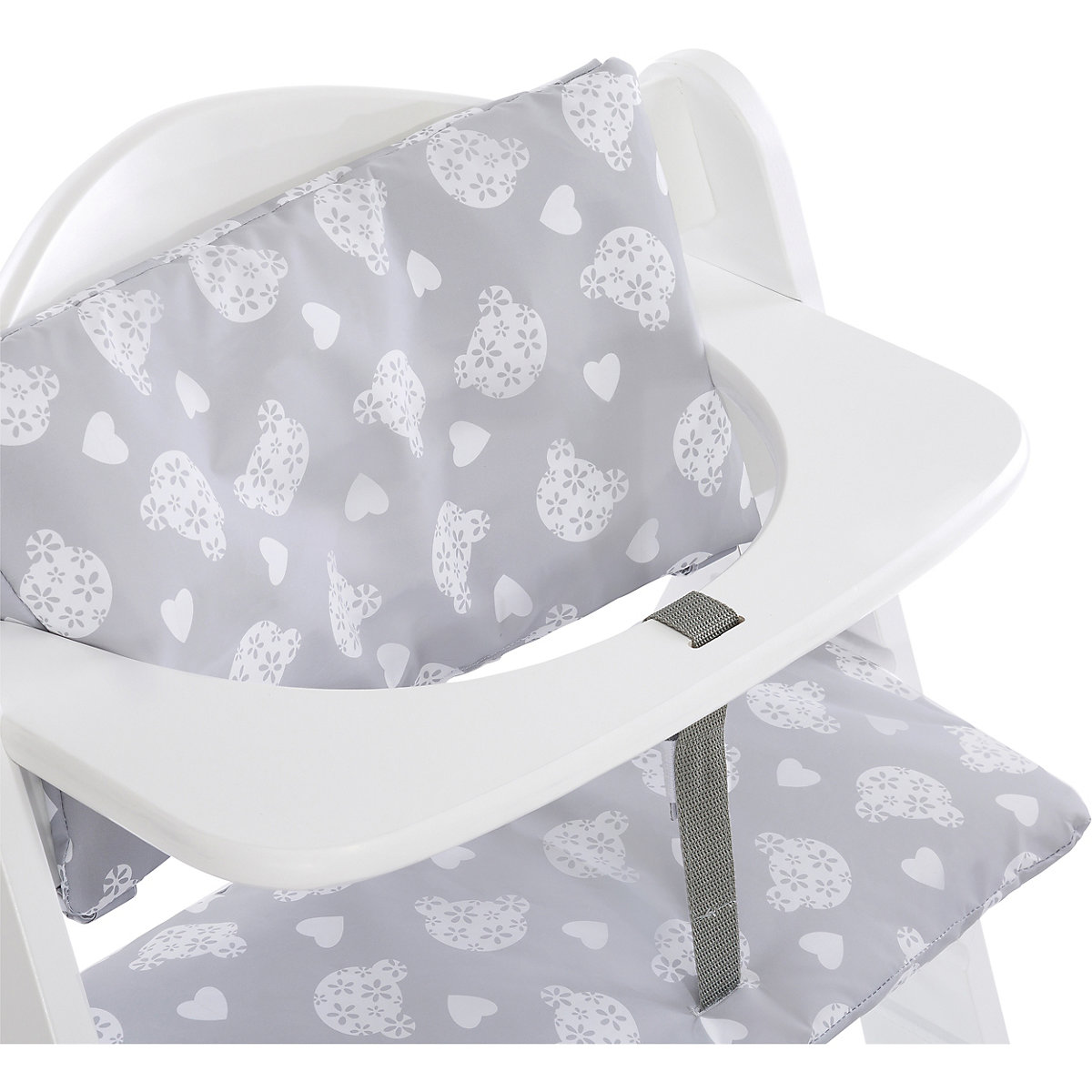 Sitzauflage Highchair Pad Deluxe, Teddy Grey