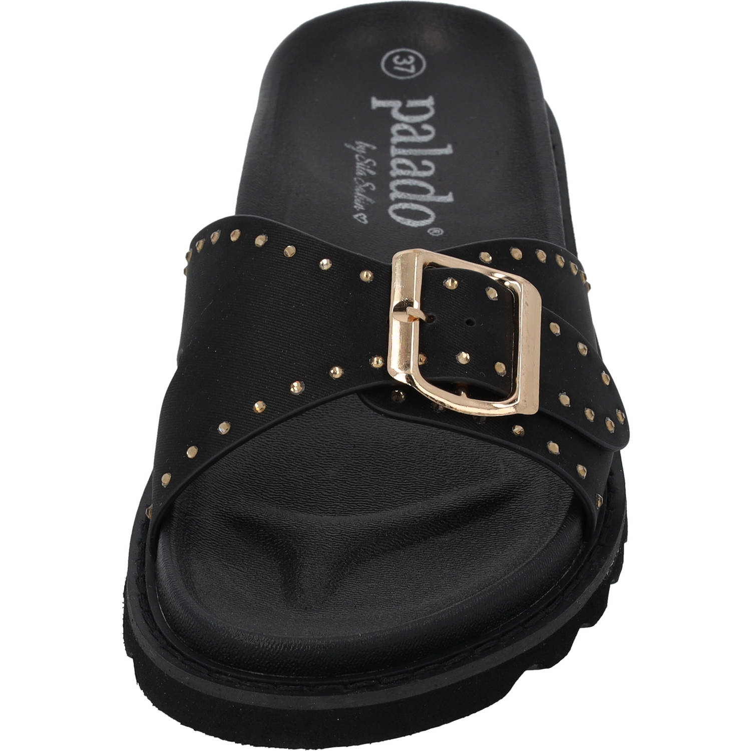Palado Cirlo by Sila Sahin, Pantoletten & Badeschuhe, Damen, Schwarz