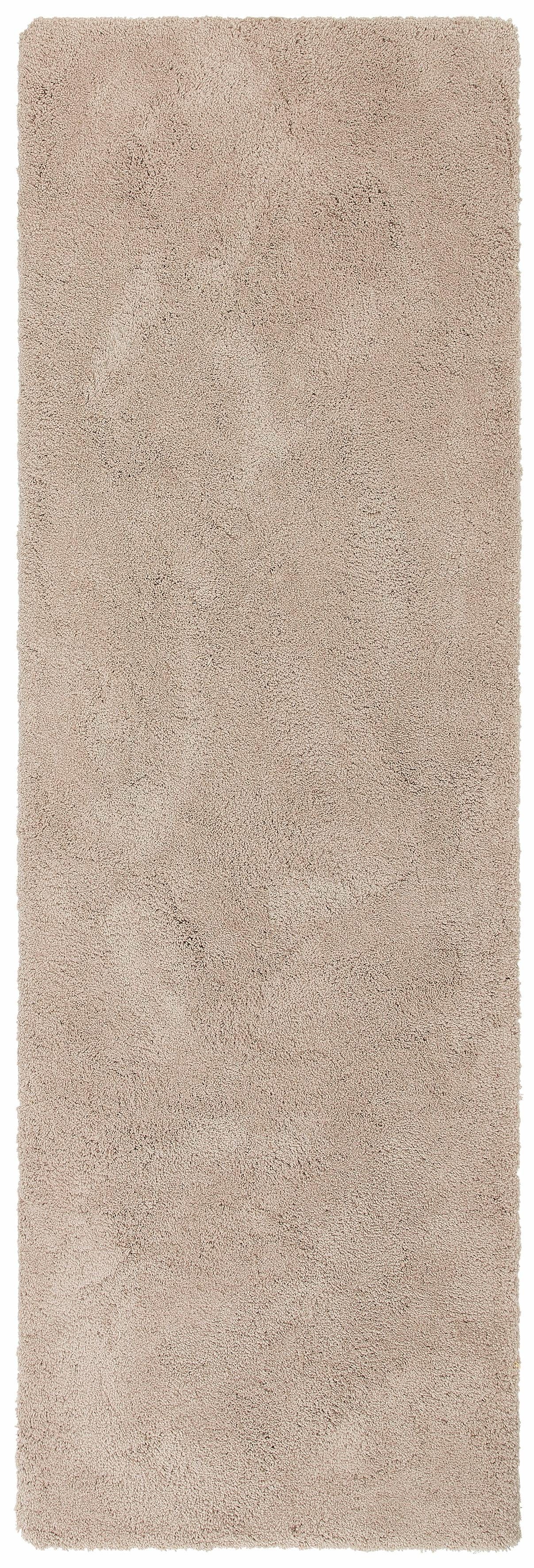 Hochflor-Läufer Desner, my home, rechteckig, Höhe: 38 mm, Mikrofaser, Uni-Farben, fußbodenheizungsgeeignet, Läufer, Brücke