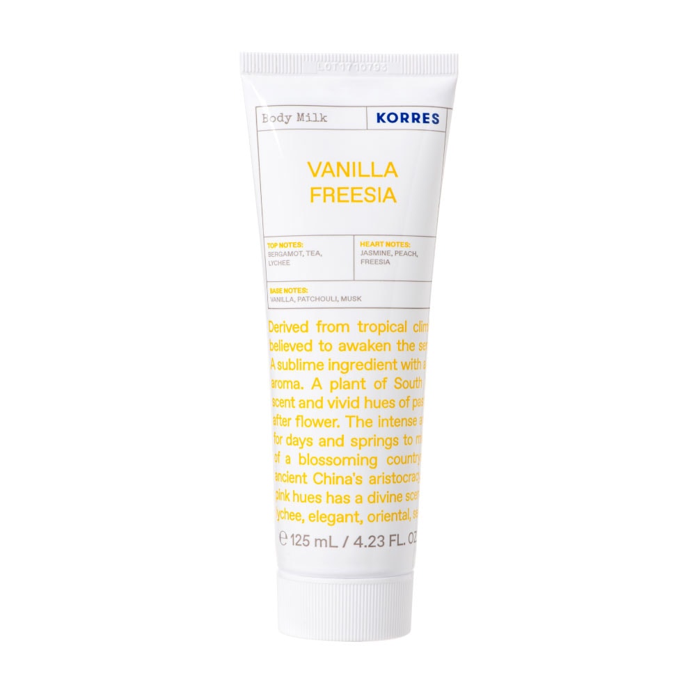 korres Lait corps Vanille Freesia 125ml LAIT CORPS