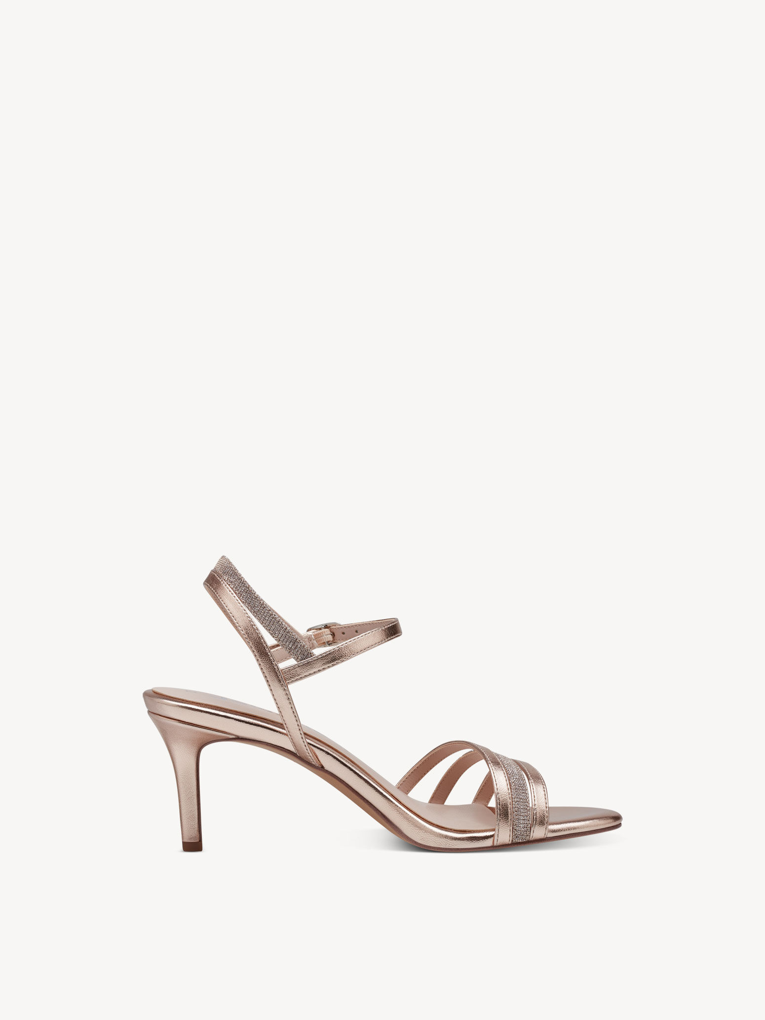 Sandale à talon - rose