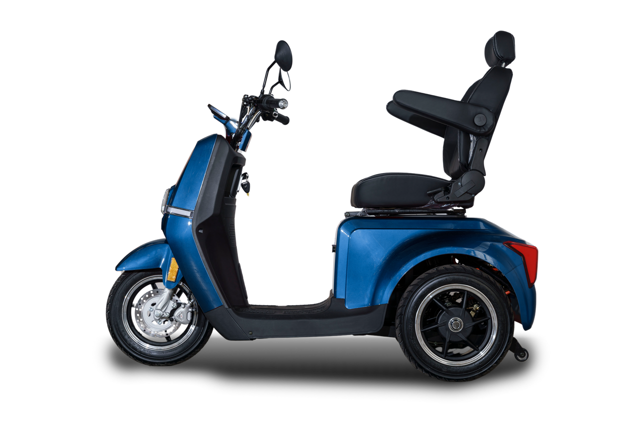 Stormborn R5 Elektro-Dreiradroller 25 km/h - blau