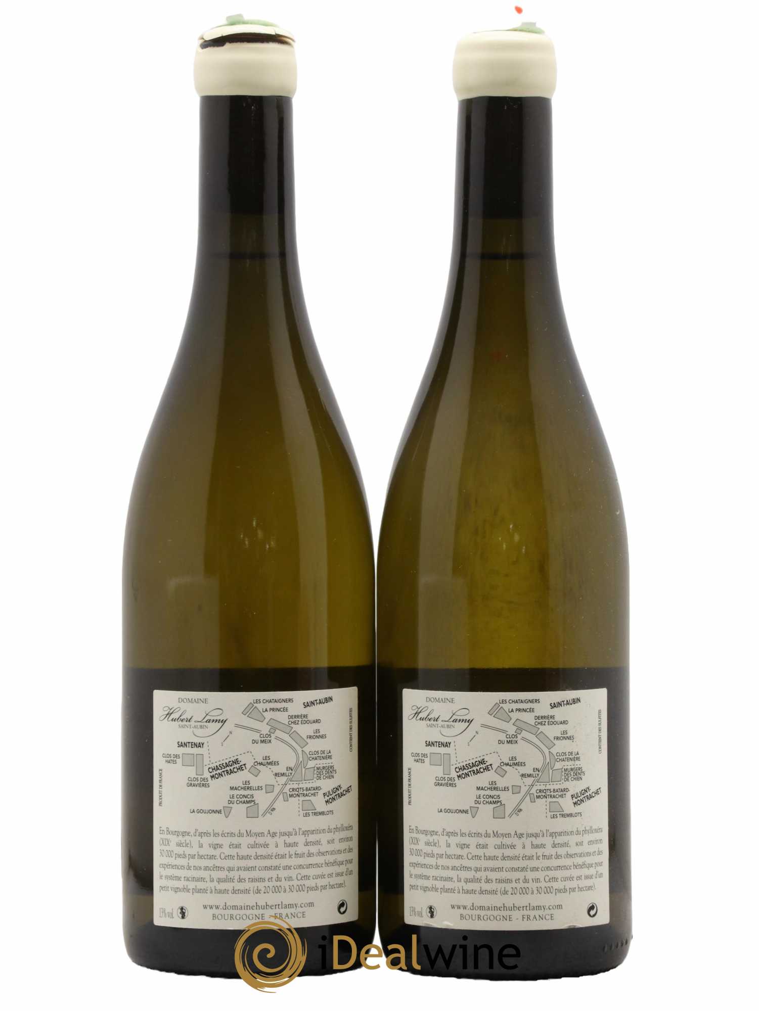 Puligny-Montrachet Les Tremblots Haute Densité Hubert Lamy  2016 - Lot de 2 Bouteilles