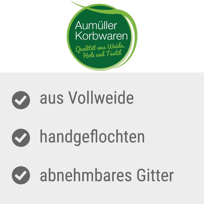 Aumüller Korbhöhle, vintage grau zu TOP-Preisen