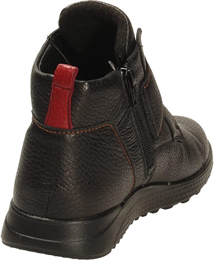 WALDLÄUFER Schnür-Stiefeletten schwarz