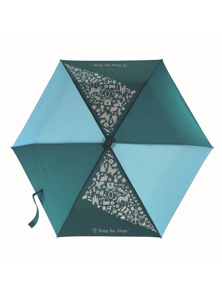 Step by Step Regenschirm Magic Rain EFFECT Petrol in Blau günstig kaufen onesize