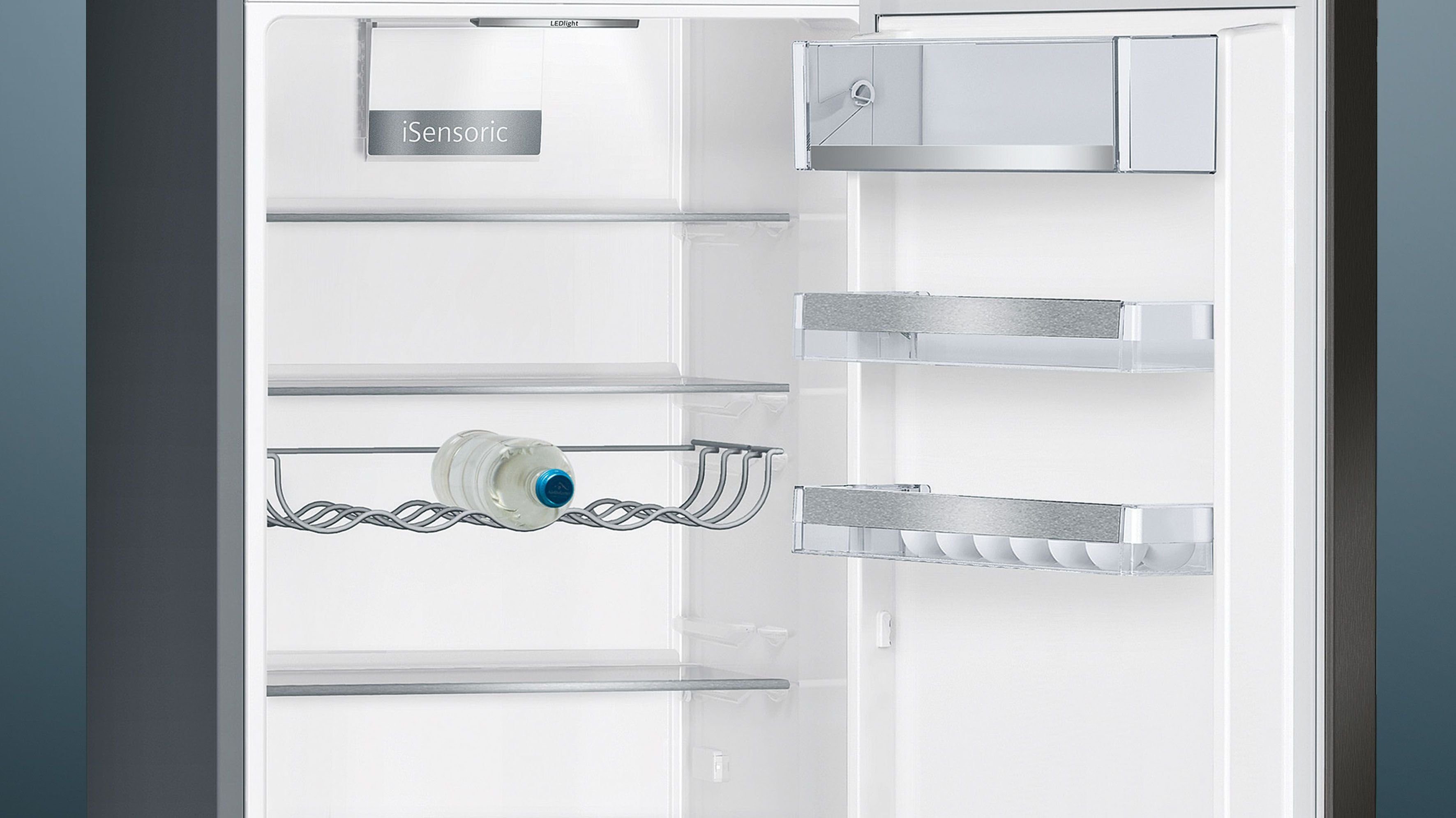 SIEMENS Kühl-/Gefrierkombination KG39E8XBA, 201 cm hoch, 60 cm breit