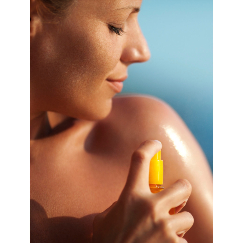 skindivision Huile Solaire Radieuse SPF30 huile de protection solaire