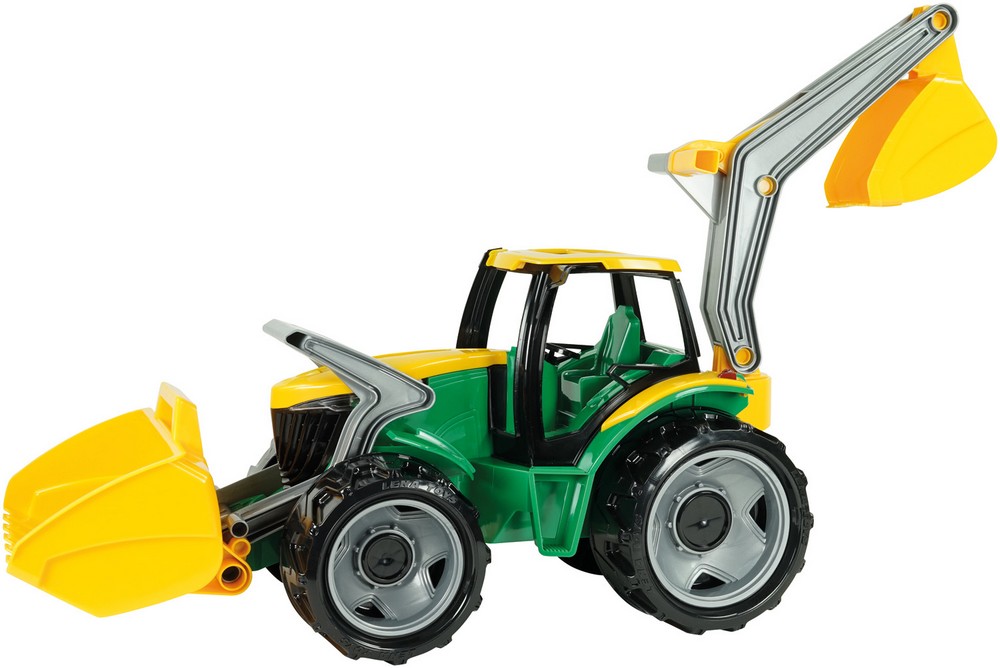 LENA GIGA TRUCKS Traktor mit Lader und Bagge