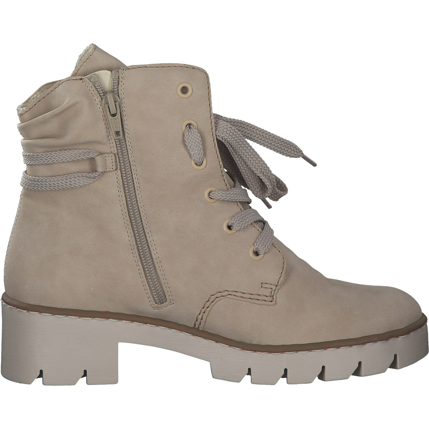 Rieker X5717, Stiefeletten, Damen, Beige