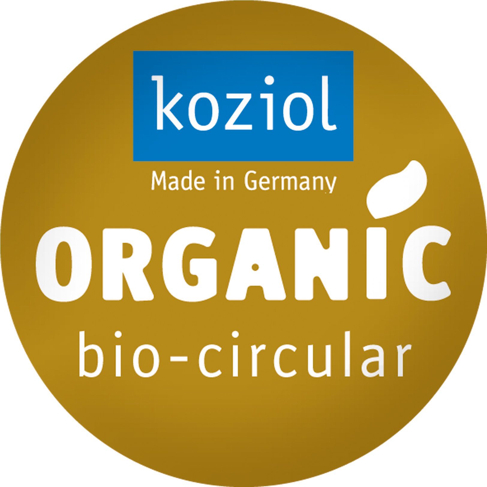 KOZIOL Biomülleimer BIBO, 100% recycelbar. Melaminfrei, made in Germany, CO² neutral produziert