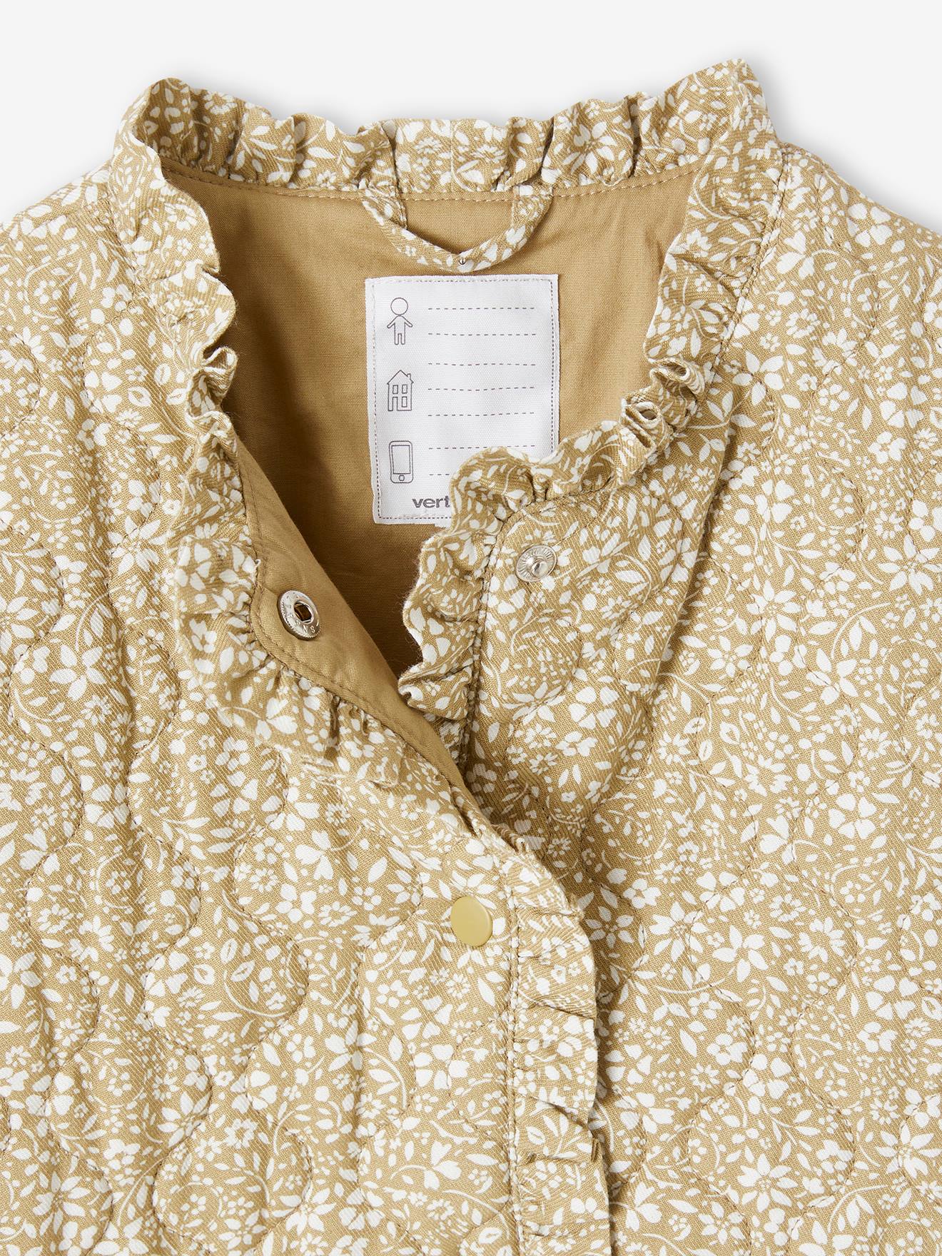 Vertbaudet Mädchen Steppjacke mit Recyclingmaterial - ziegel