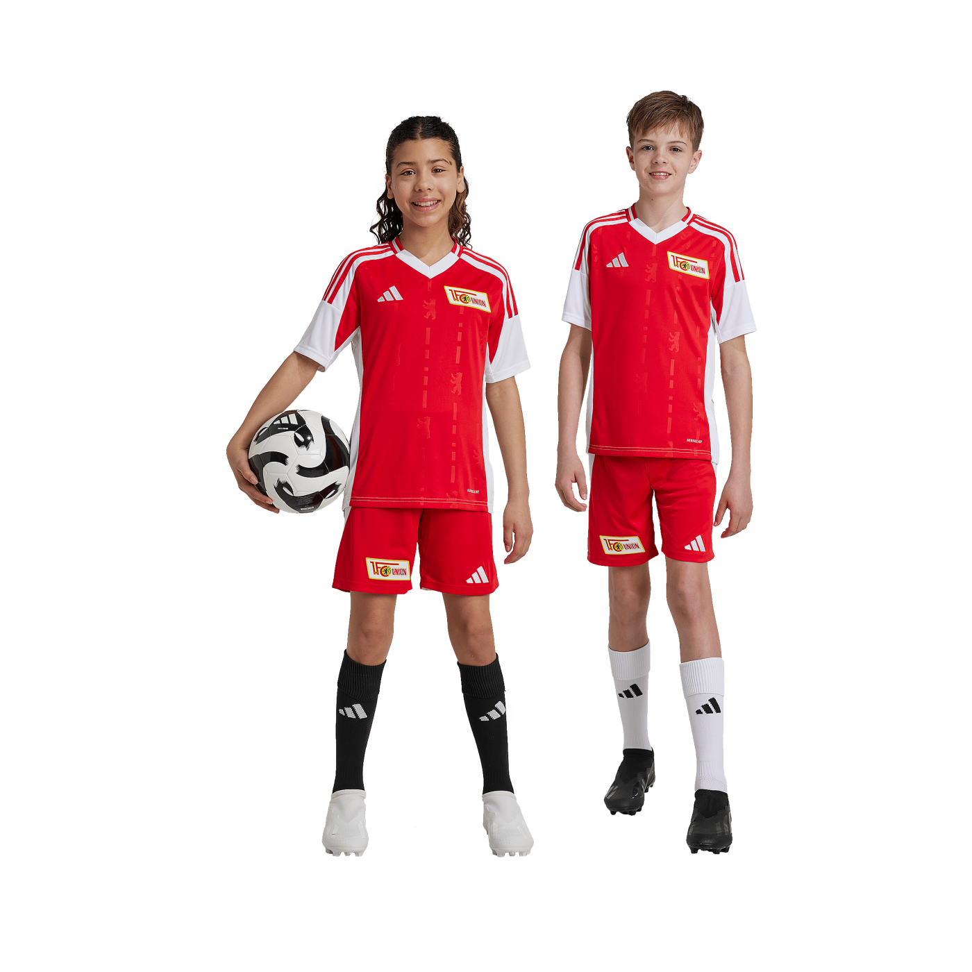 adidas 1. FC Union Berlin Short Home 2024/2025 Kids Rot