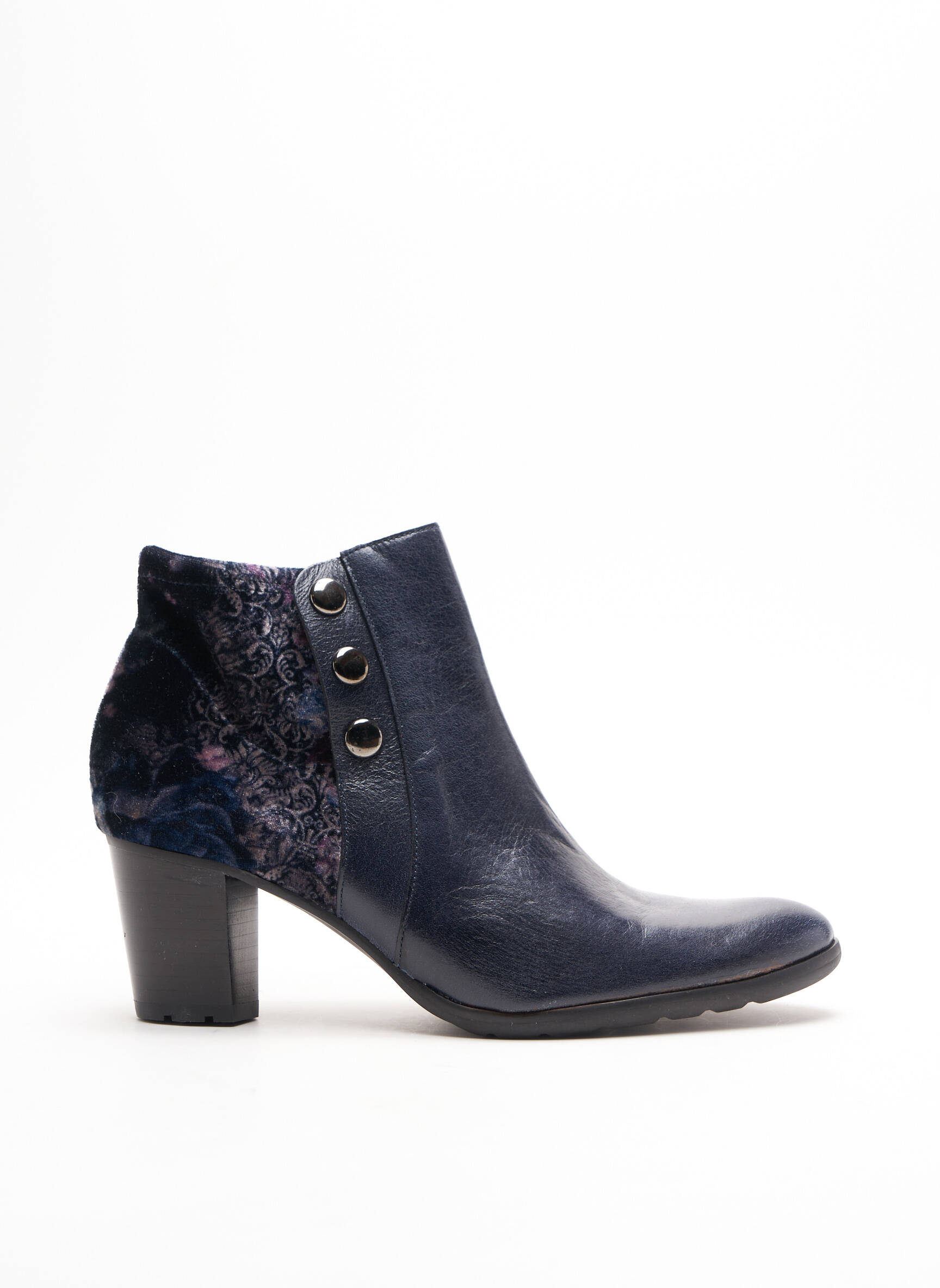 France Mode Bottines Femme couleur bleu