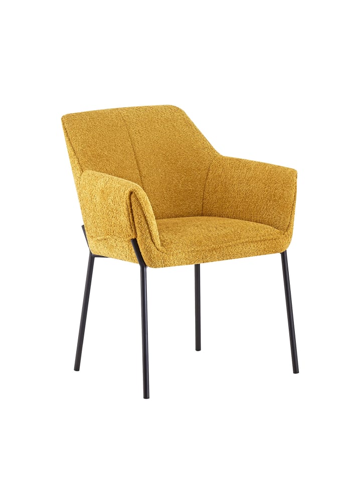 B&D Home Esszimmerstuhl JENNY in Gelb - (B)64 x (H)84 x (T)64 cm günstig kaufen onesize