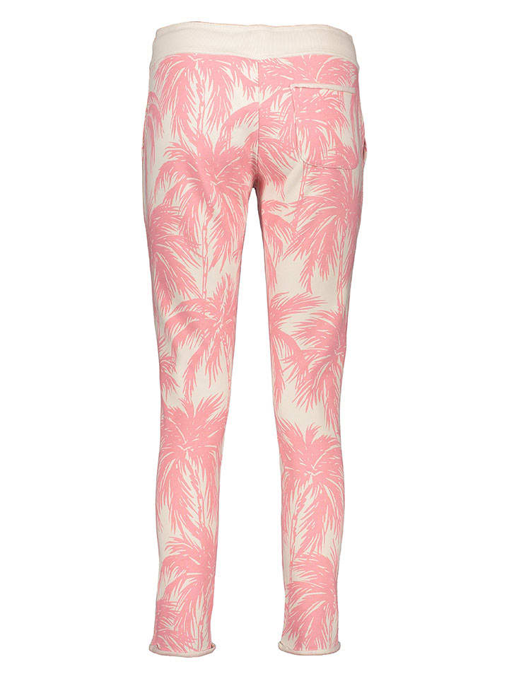 Juvia Pyjama-Hose in Pink/ Creme günstig kaufen