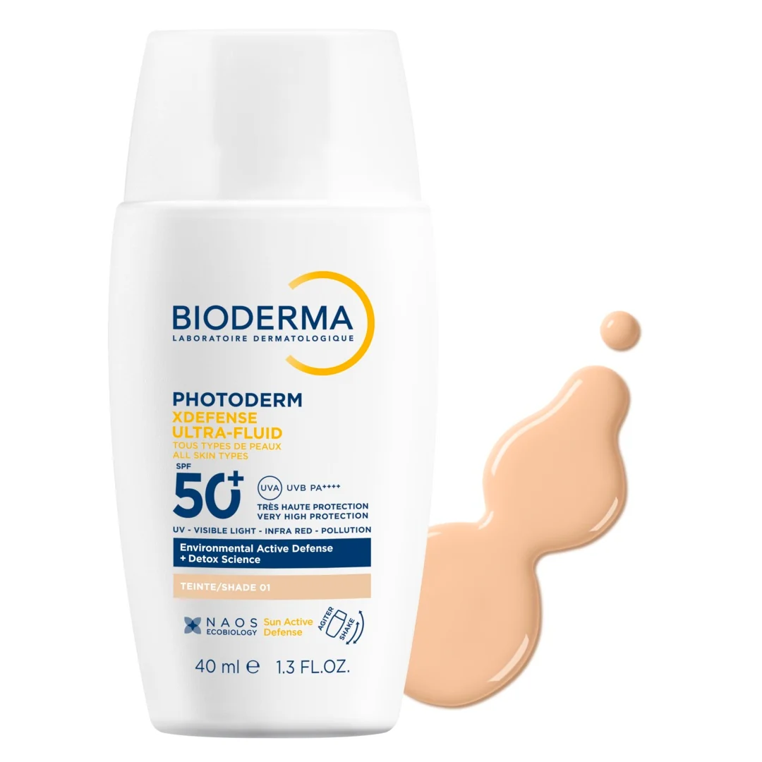 Photoderm XDefense Ultra-Fluid Tinted SPF50+ - Magas védelemű arcvédő, arcvédő sminktermék