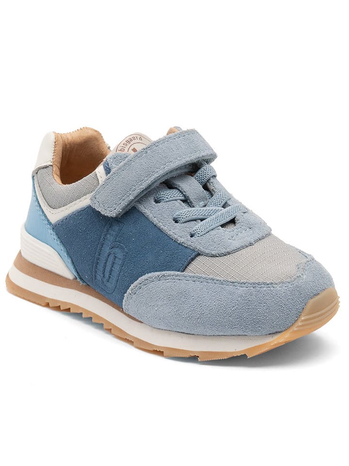 bisgaard Leder-Sneakers in Blau günstig kaufen