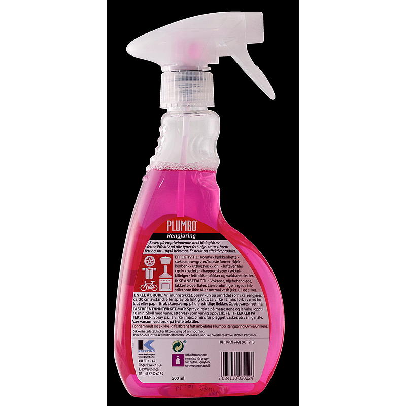 Plumbo Fettløser 500 ml Plumbo