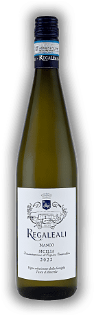 Tenuta Regaleali, Bianco, Inzolia, Grecanico, Catarratto, Chardonnay, DOC, 2022, Sizilien  Tenuta Regaleali, Bianco, Inzolia, Grecanico, Catarratto, Chardonnay, DOC, 2022, Sizilien   Jahrgang 2022 - 0,75	 Liter - Vol 12,5%