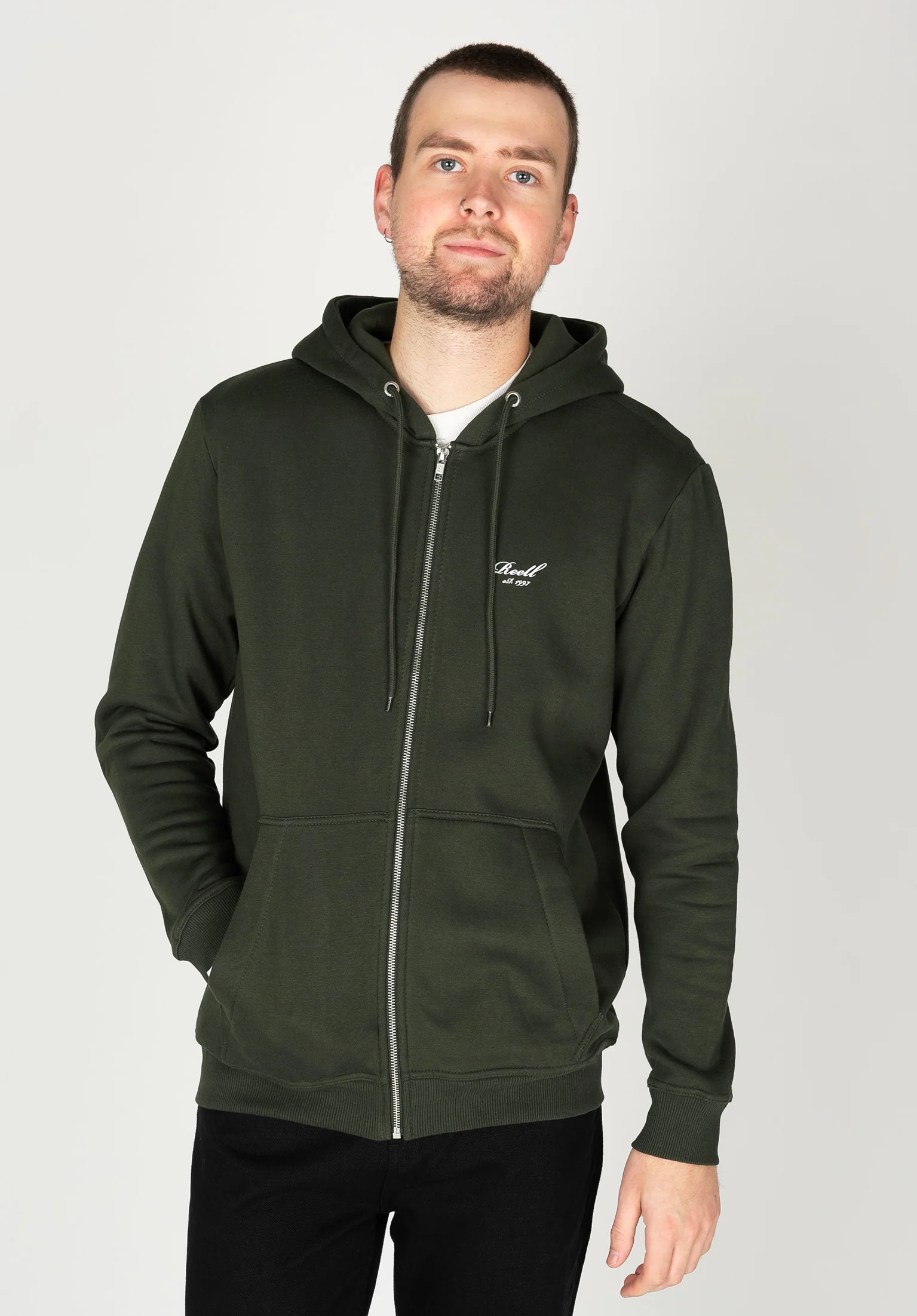 Staple Logo Zip