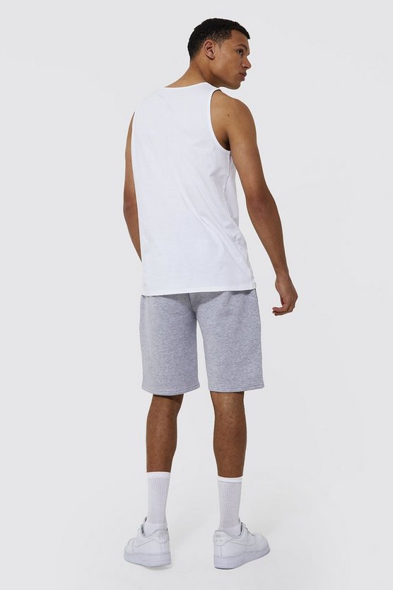 Tall Jersey-Shorts mit Man-Kordelzug
