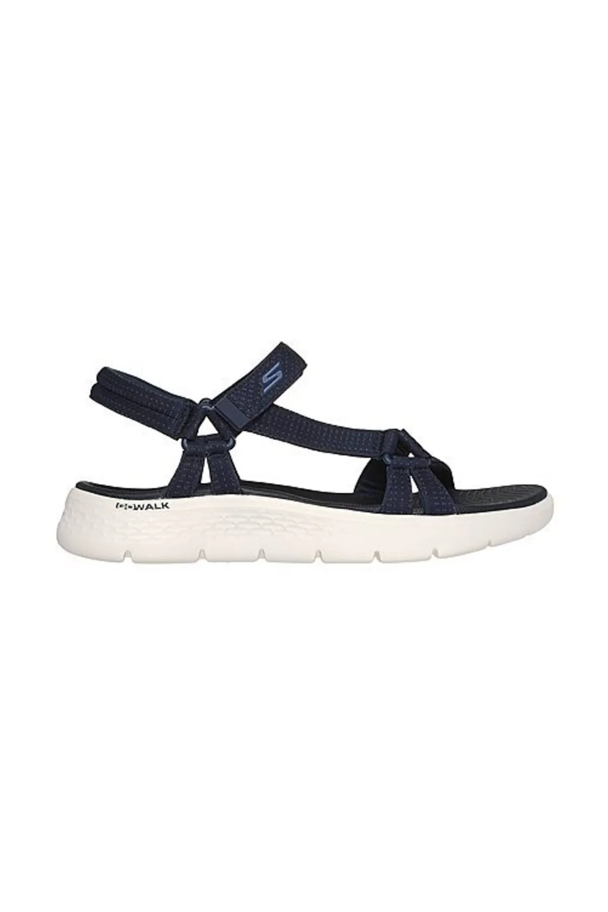 SKECHERS  Sandalette - Blau - Flacher Absatz