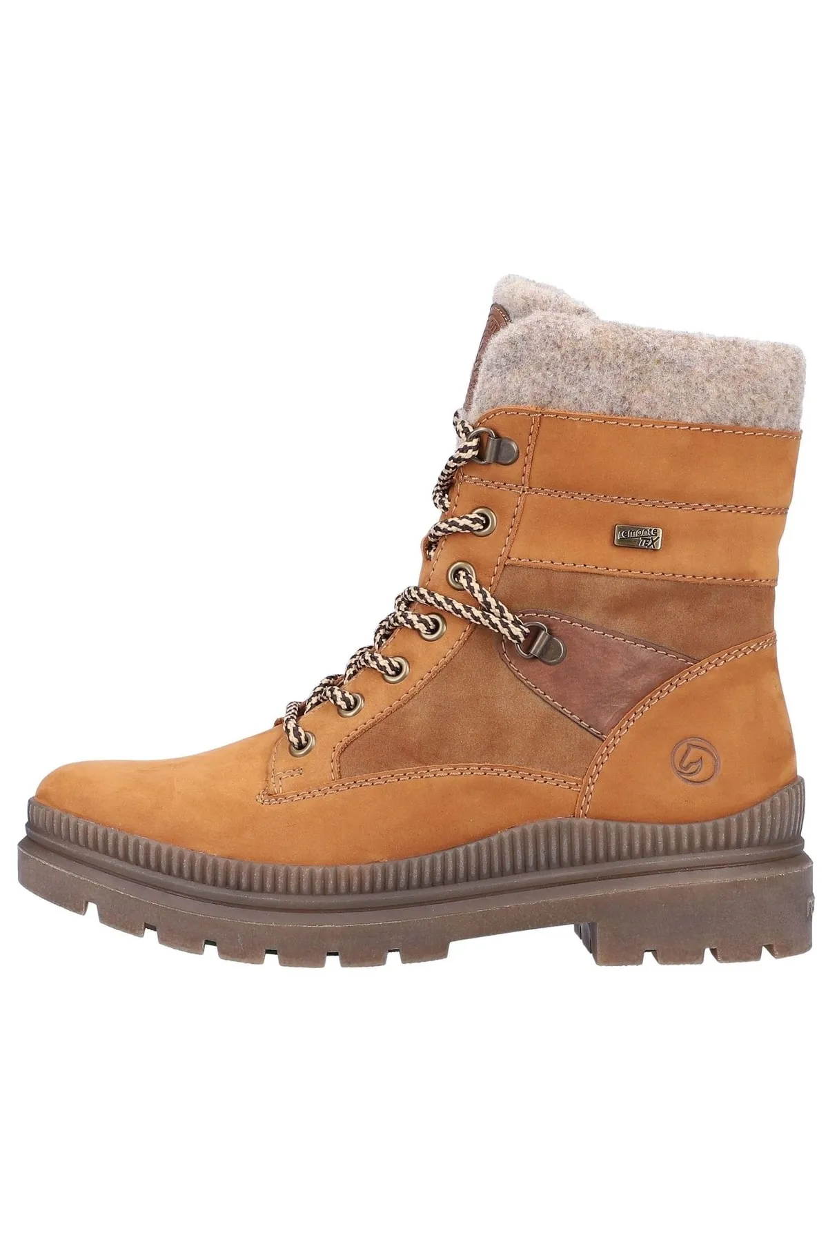Remonte  Stiefelette - Braun - Blockabsatz