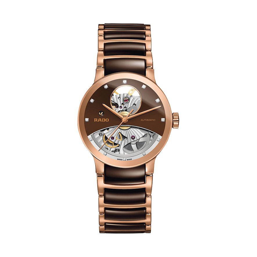 Rado Damenuhr Centrix Diamonds Open Heart
