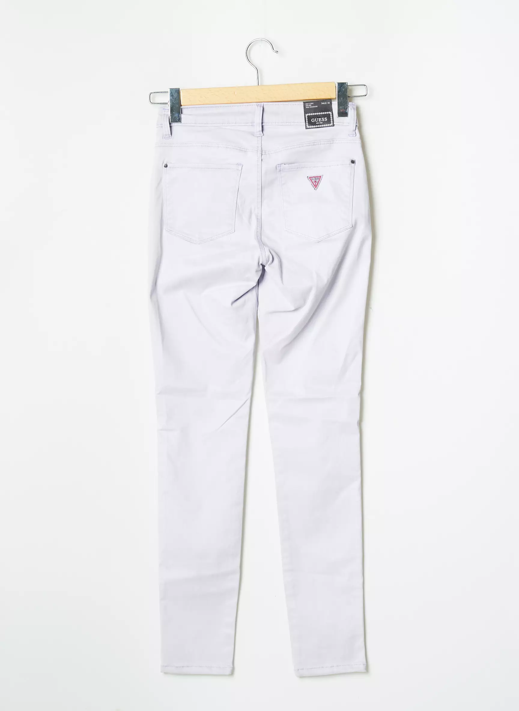 Guess Pantalons Slim Femme couleur violet