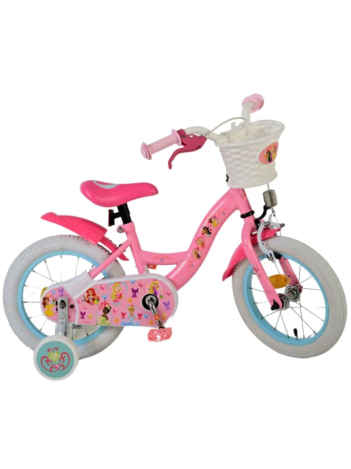 Volare Kinderfahrrad Disney Princess Fahrrad in Rosa für Mädchen 14 Zoll 3 Jahre günstig kaufen onesize