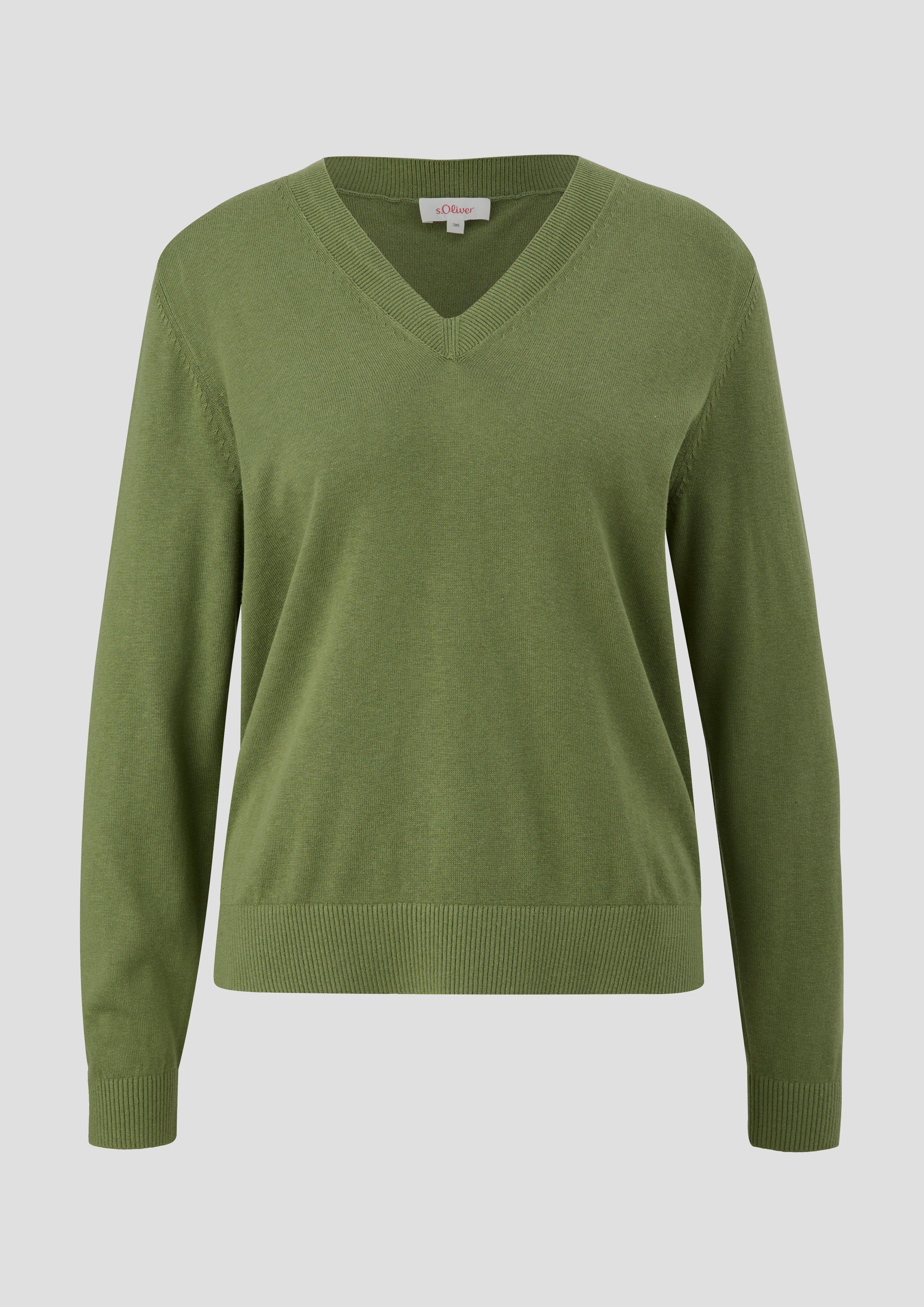 Strickpullover aus Viskosemix  2135255-7834