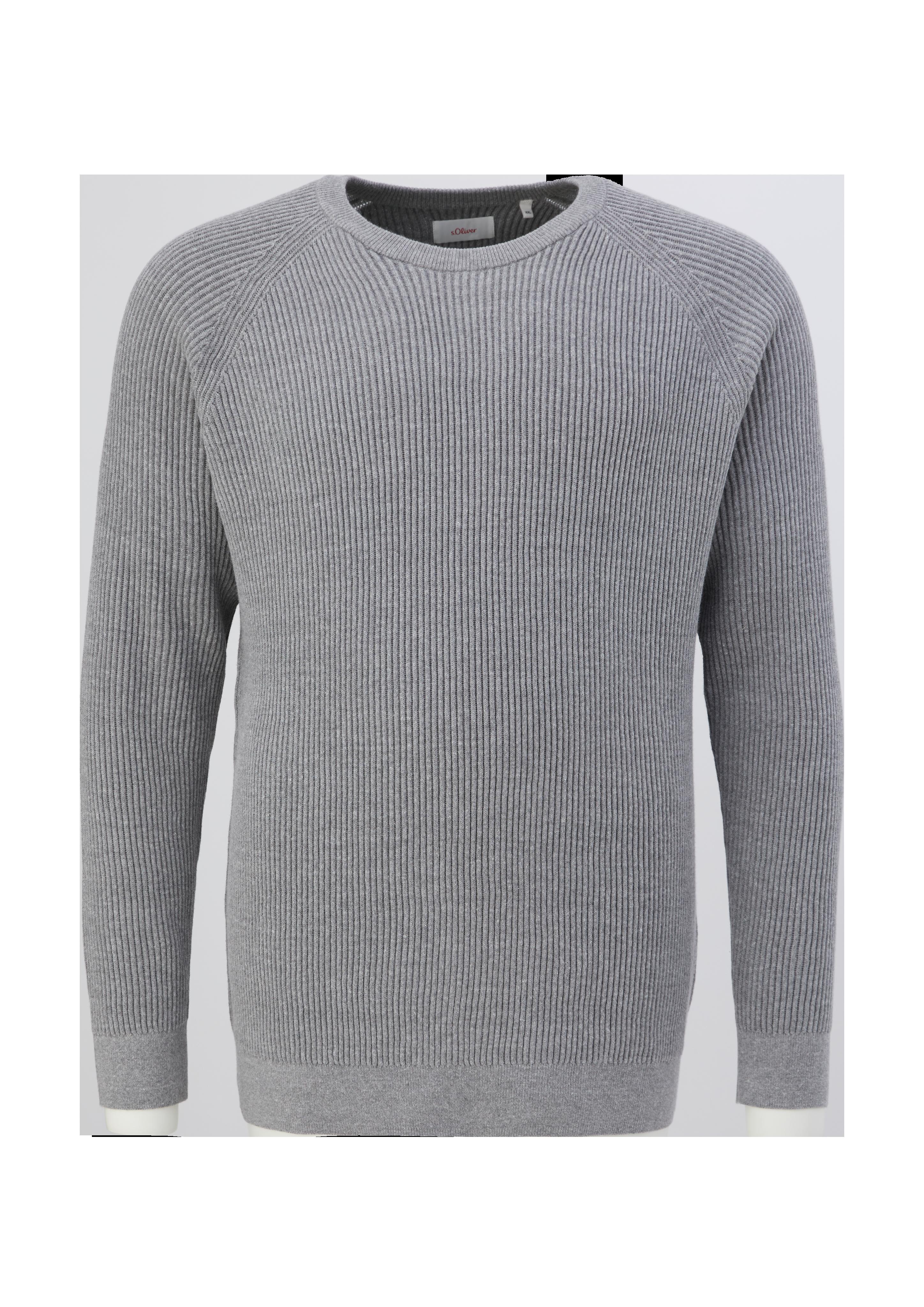 Strickpullover mit Rippstruktur  2128115-9730