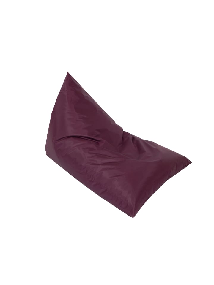 Linke Licardo Sitzsack Chillkissen 100/140 cm in Aubergine günstig kaufen 100 x 140 cm