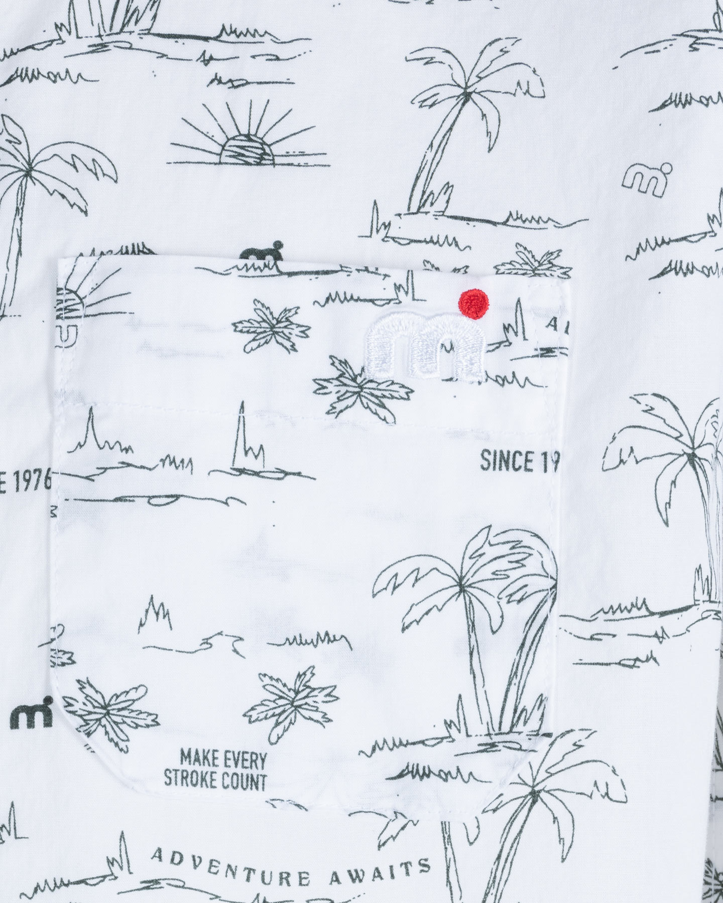 Tričko Mistral Palms MB408S23-896