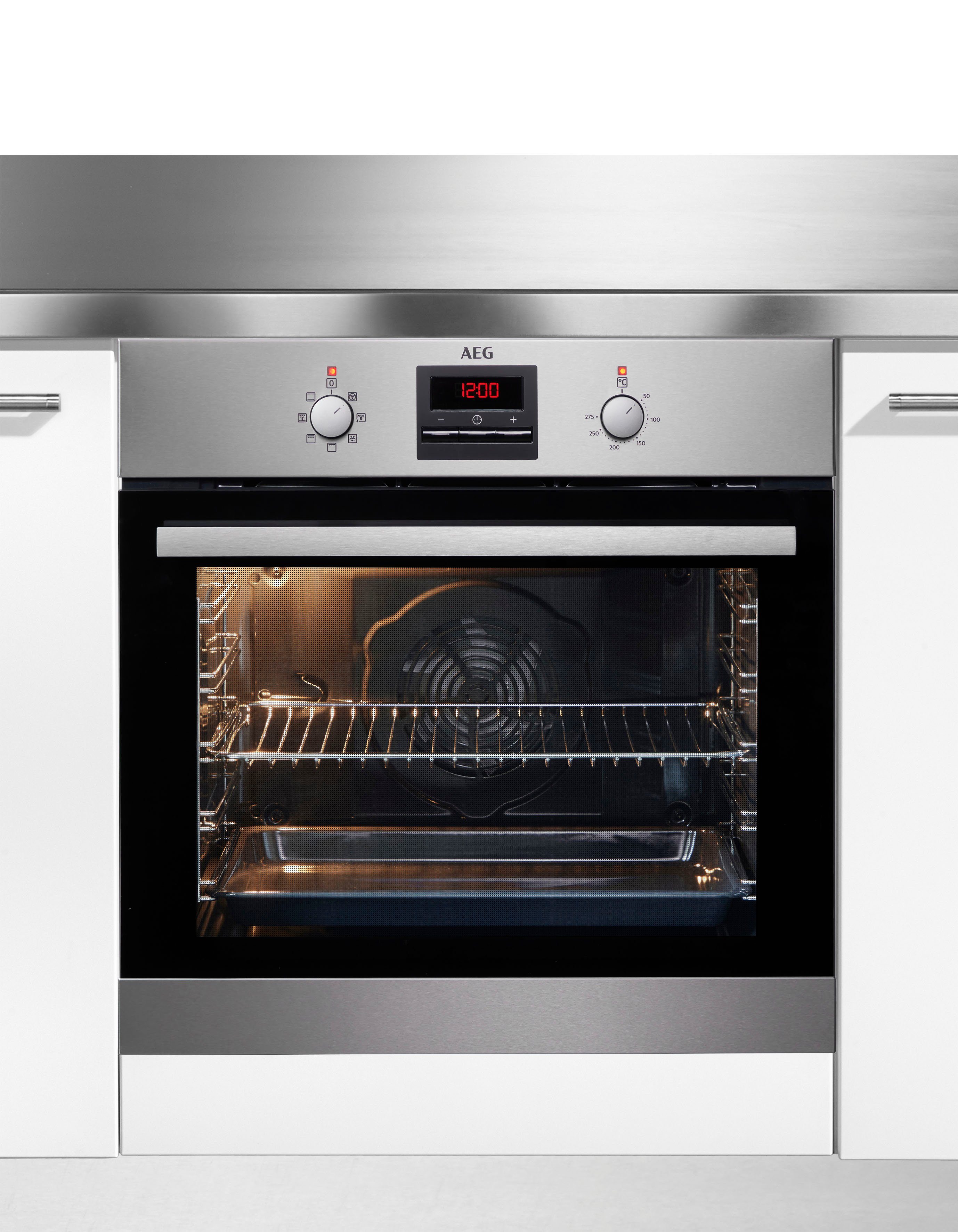 AEG Backofen-Set TEAMHHB, mit Teleskopauszug nachrüstbar