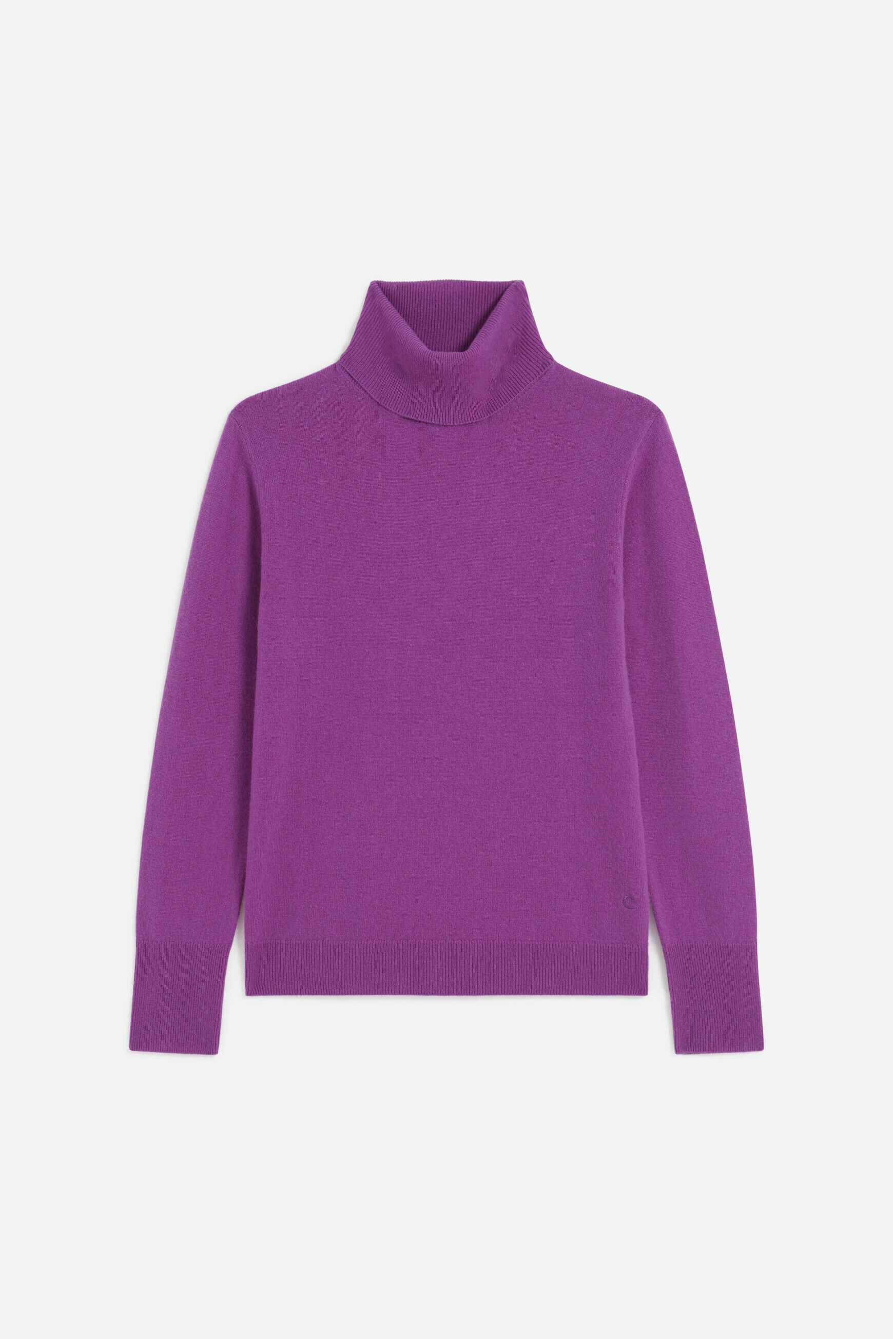 pull dylan b 100% cachemire parme femme