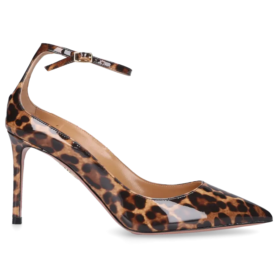 Aquazzura - Pumps LOVE PUMP 85 leopard - beige