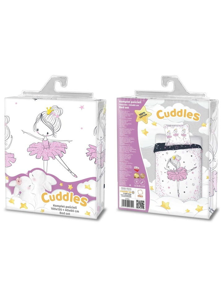 Faro Tekstylia Bettwäsche Cuddles in weiß günstig kaufen onesize