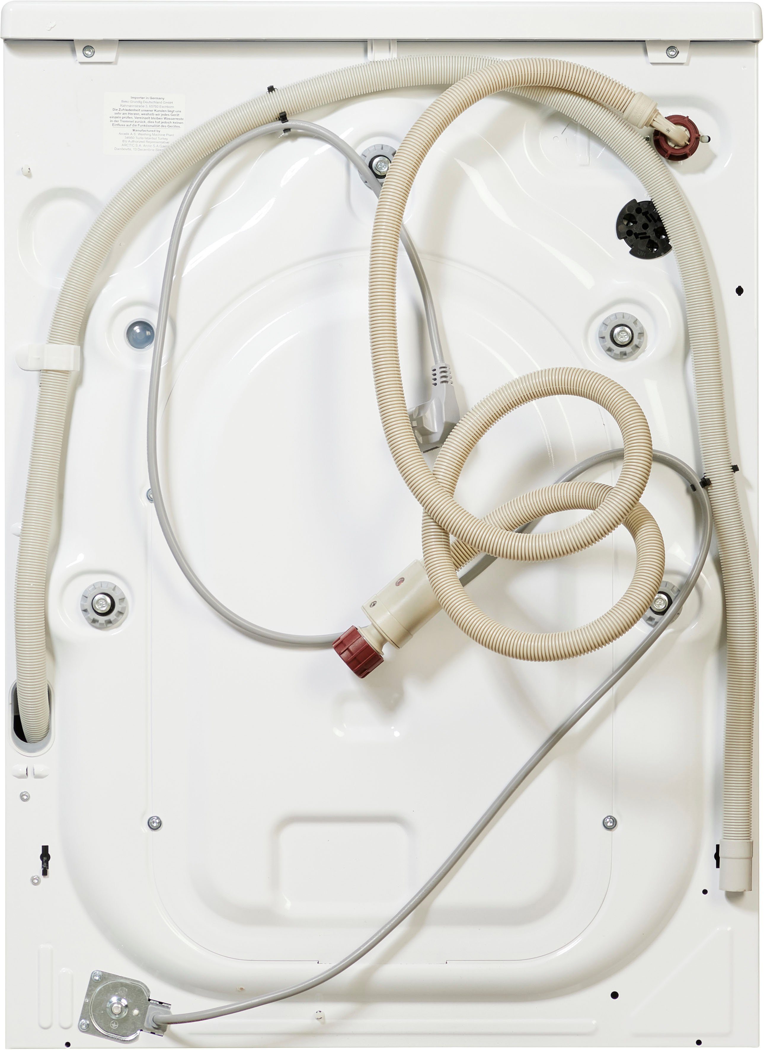 BEKO Waschtrockner WDW85141Steam1, 8 kg, 5 kg, 1400 U/min