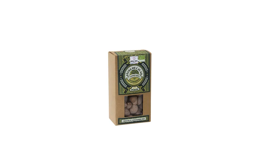Quai Sud Bio schokolierte Kakaobohnen mit Ingwer 250 g