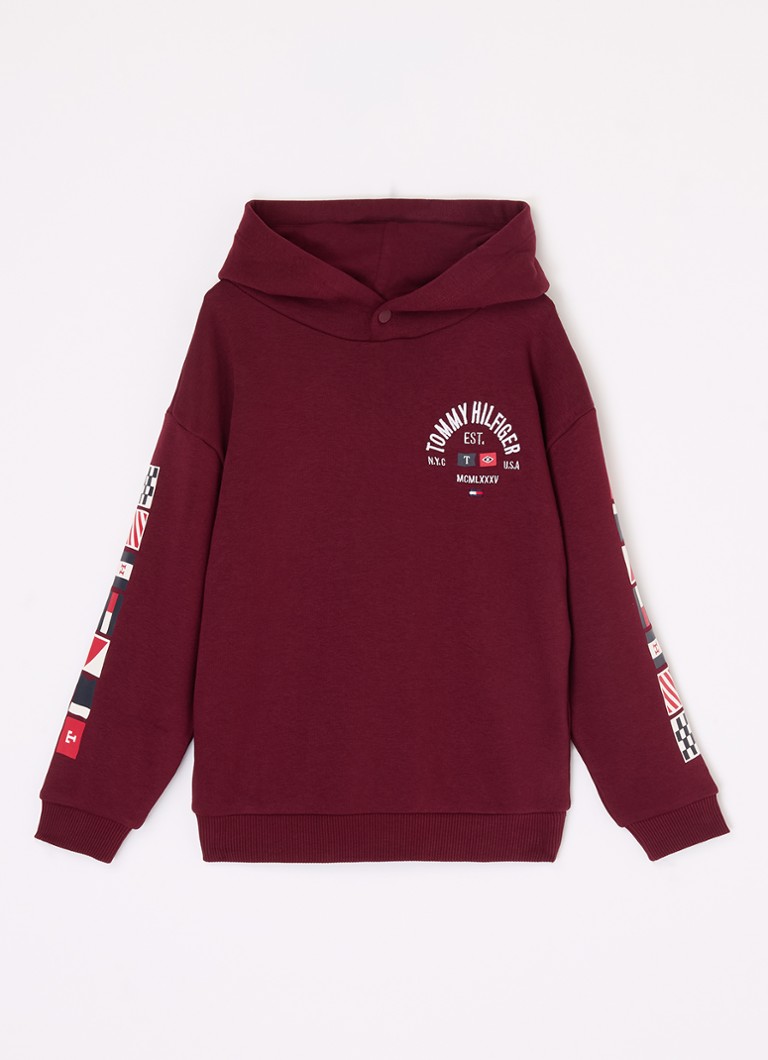 Hanorac Tommy Hilfiger cu logo brodat