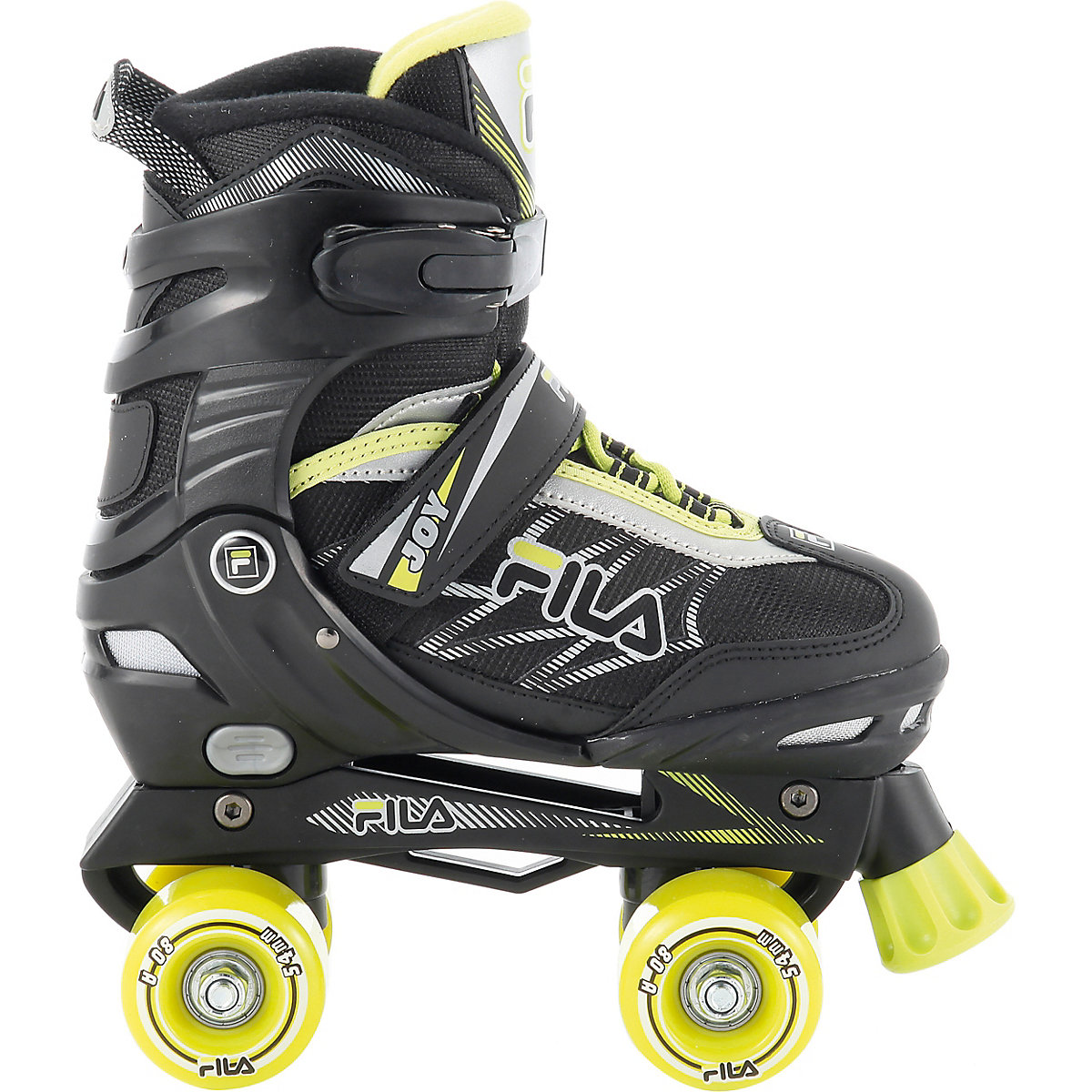 Rollschuhe Joy black/lime Größe L (39-42)